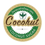Cocohut Syrup in a clear bottle, showcasing the dry grocery product with the Cocohut brand label.