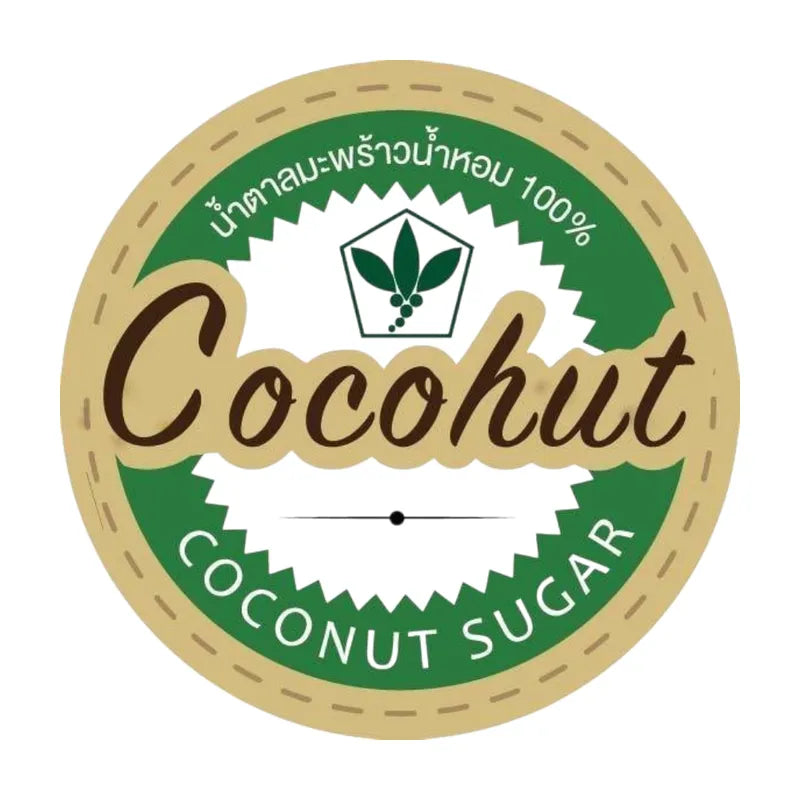 Cocohut Syrup in a clear bottle, showcasing the dry grocery product with the Cocohut brand label.