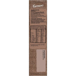 Carman's Almond Hazelnut & Vanilla Nut Bar showing a close-up of the bar with almonds, hazelnuts, and vanilla flavor details.
