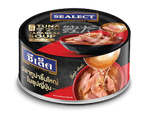 Canned Sealect Tuna Big Flake in Japanese Soup, seafood product with large tuna flakes in savory broth, ideal for Asian dishes.