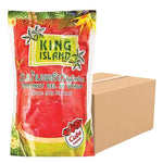 Makro Coconut Jelly Salad Flavor 1kg, dry grocery snack, showing colorful coconut jelly pieces in clear packaging.