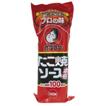 Otafuku Takoyaki Sauce 300g bottle, dry grocery item, with label visible, for authentic Japanese takoyaki flavor.
