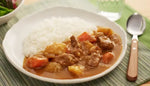 S & B Oriental Curry Powder Mix with turmeric in a dry grocery packaging, ideal for flavorful Asian cuisine.