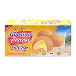 Fershay Custard Cake 17g, dry grocery snack with creamy custard flavor, packaged in a small convenient wrapper.