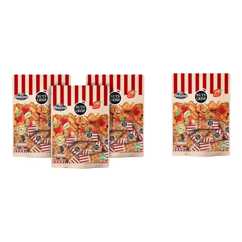 Nezline Tubtab peanut snack with almonds, pistachios, and cashew nuts in a colorful mixed nut confectionery tub.