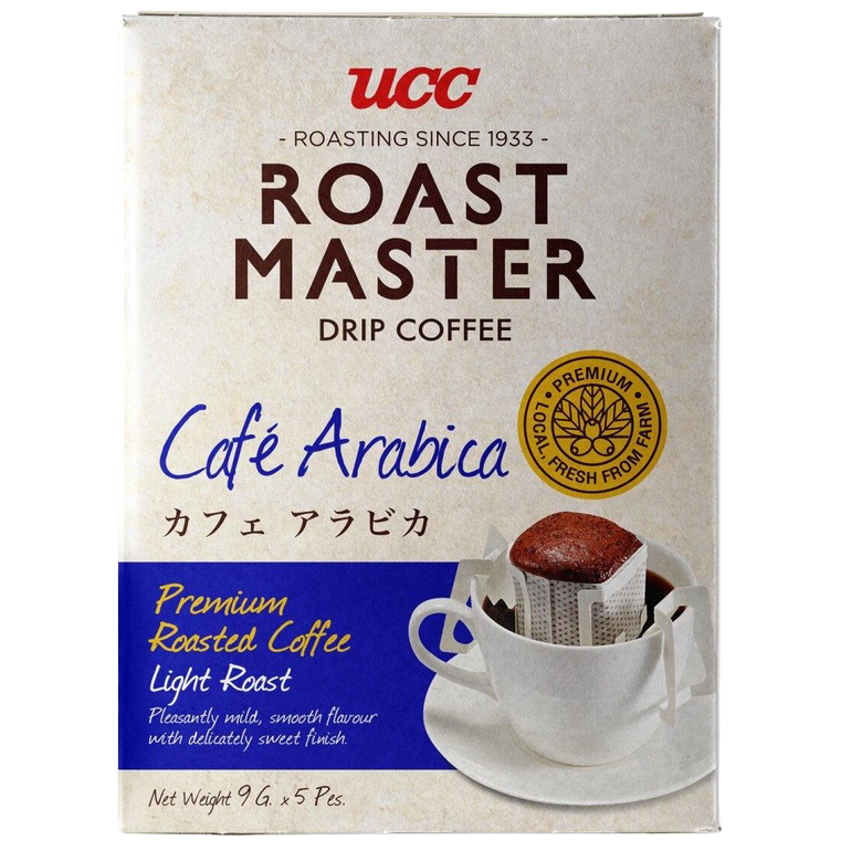 Ucc Roast Master coffee beans for espresso, showing fresh, whole coffee beans in a natural setting.