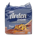 ARDEN Butter Choco Cookie 30g, a crispy snack with chocolate and butter flavor, in a colorful packaging.