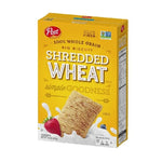 Post Big Biscuit shredded cereal wheat in a 15-ounce package, showcasing the dry grocery product with shredded wheat pieces.