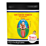 Healthy Boy Soy Sauce Tablet for cooking, compact grocery item, showing a small, rectangular soy sauce tablet ready for use.