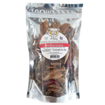Chaokhunpoo Crispy Fish Flavors Sauce in a clear container, showing the textured, savory snack with fish flavor seasoning.