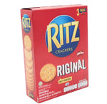RITZ Ritz Cracker 300g box of crispy snack crackers, dry grocery snack from the snacks and confectionery category.