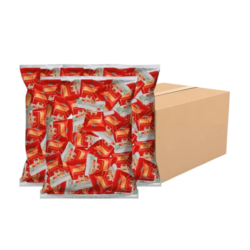 Nezline Nesline Nougatto nougat snacks and Oreo cookies in a colorful snack pack, showcasing chewy and fun confectionery treats.