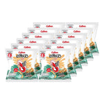 Calbee Ebisen prawn crackers with grilled squid and seaweed, 10g x12 pack, crispy dry grocery snack from CALBEE.