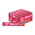 Halls Chews Watermelon flavored candy in a 47g package, part of dry grocery snack and confectionery from HALLS.