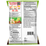 Lays Classic Lime & Chilli confectionery snacks in a colorful bag with lime slices and chili peppers on the packaging.