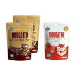 Nezline Nezline Nougatto Nougat Crisp snack with crunchy texture and creamy nougat flavor in a colorful package.