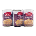 Dried Mica Mushroom slices in three 400g packs, suitable for cooking and adding flavor to dishes.