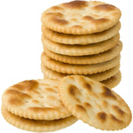 Arnott's Jatz Original confectionery snacks box featuring crispy, golden-baked rectangular crackers on a white plate.