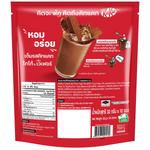 Kitkat Drink 3in1 flavor in a glass, showing the creamy chocolate beverage with a spoon, ready to enjoy.