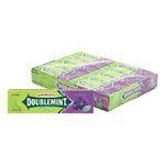 Wrigley's Blueberry Gum 13.5g pack, displayed in a box of 20, fruity flavored chewing gum for snacks and confectionery.
