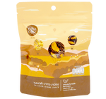 Tai Tai Tri-Color Sesame Snack mixed with tiger-shaped confectionery, colorful and crunchy, in a vibrant snack display.