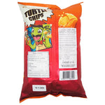 Orion Kobuk Chip Mala 160g dry snack with colorful coated crunchy chips in a clear bowl, featuring vibrant orange, yellow, and red hues.