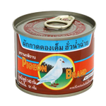 Pigeon Pickle Mustard jar with easy-open lid, grocery product showing the label and packaging on a plain background.