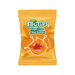 FRUTIPS Blood Orange Gummy Candy in 450g bag, fruity snack, dry grocery confectionery, bright orange gummies