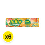 Assorted Fruity Mix Frutips Jelly snack packs in a 60g x6 bundle, colorful fruit-flavored candies from FRUTIPS.