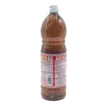 Ruamros Fish Sauce 1.5L bottle, a popular Thai dry grocery item, with a clear label and dark liquid inside.