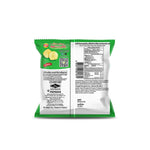 Lay's Classic Potato Chips with Nori Seaweed flavor, 13g snack pack, displayed in a colorful bag on a wooden surface.