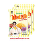 Paprika potato extrude snack in a clear bag, showing crispy, seasoned potato snack sticks branded PAPRIKA, 52g x3 pack.