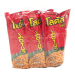 Lotus Biscuit Sticks 110g pack, crispy snack cookies from Lotus, shown in a 3-pack arrangement for dry grocery and confectionery purposes.