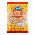 ARO sliced almond seeds in a 500g package, dry grocery product, showing close-up of sliced almonds in clear packaging