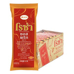 Roza Chili Sauce 10g packet, dry grocery product, with vibrant red chili sauce packaging and branding.