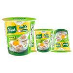 Knorr Cup Jok Pork dry grocery product, 32g x 6 packs, in a clear plastic container with the Knorr branding visible.