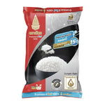 Royal Umbrella Jasmine Rice 5kg package, dry grocery product, showing a white rice bag with branding and product details.