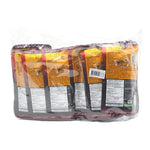 Lotus drum stick shaped biscuits with BBQ flavor, 15g each, shown in a pack of 12, dry snack and confectionery product.