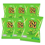 Bun Bun Original Flavored 10B dry snack in 30g packet, featuring colorful coated confectionery with a crunchy texture.