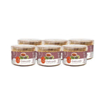 J-LEK Jae Lek Shrimp Chili Paste in 40g plastic jar, dry grocery product with red chili and shrimp ingredients.