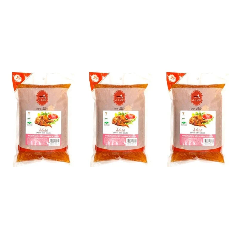 J-LEK Chicken Dipping Sauce in a 1-bag pack, dry grocery product, with a focus on the sauce packet and branding details.