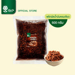 Tontawan chili stir-fried with fragrant oil in a 500g pack, dry grocery item, featuring vibrant chili and fragrant oil coating