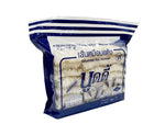 Waiwai Noodie dried noodles in a 1000g package, WAIWAI brand, showcasing the dry, uncooked noodle strands.
