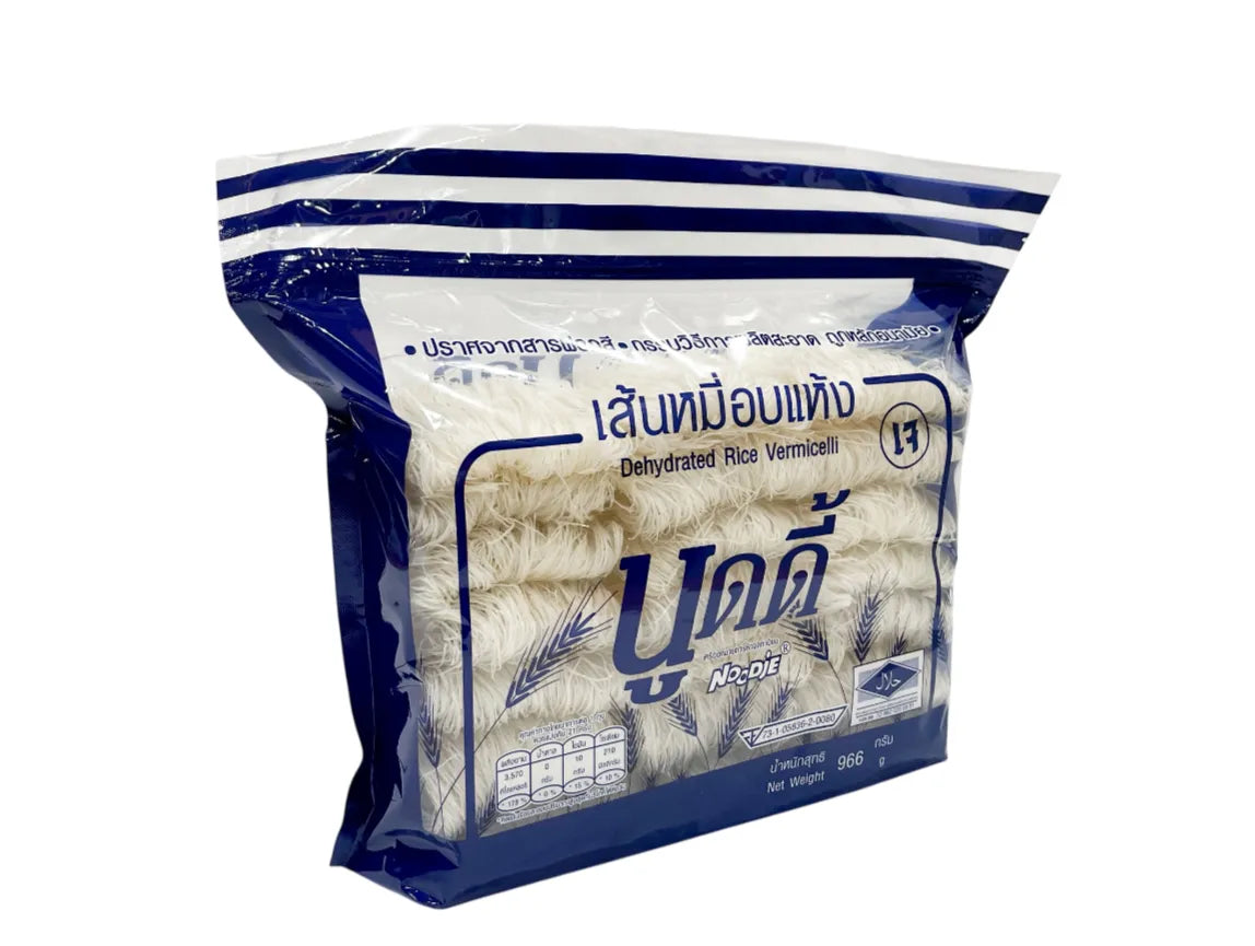 Waiwai Noodie dried noodles in a 1000g package, WAIWAI brand, showcasing the dry, uncooked noodle strands.