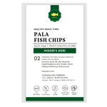 Pala Crispy Fish Biscuit with Midori Nori seaweed flavor, a savory confectionery snack in a colorful package.