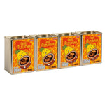 Pennyo Coconut Pineapple Snack 400g, dry grocery confectionery with dried coconut and pineapple pieces in a colorful package.