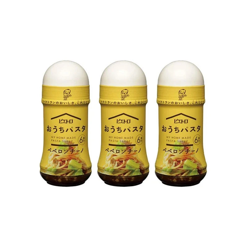 Pietro Pasta Peperoncino Seasoning Sauce with garlic in dry grocery packaging, spicy Italian flavor for pasta dishes.