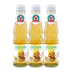 DEK SOM BOON Boon Plum Sauce 350g, three bottles, shown in a close-up image, suitable for dry grocery shopping.