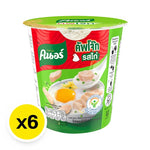 Knorr Cup Instant Jasmine Rice Porridge with Chicken, 32g, dry grocery product, ready-to-eat quick meal in a cup.