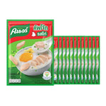 Knorr Jok Chicken Flavor Sachet, 32g, dry grocery product with 12 packs, showing the packaging with branding and product details.